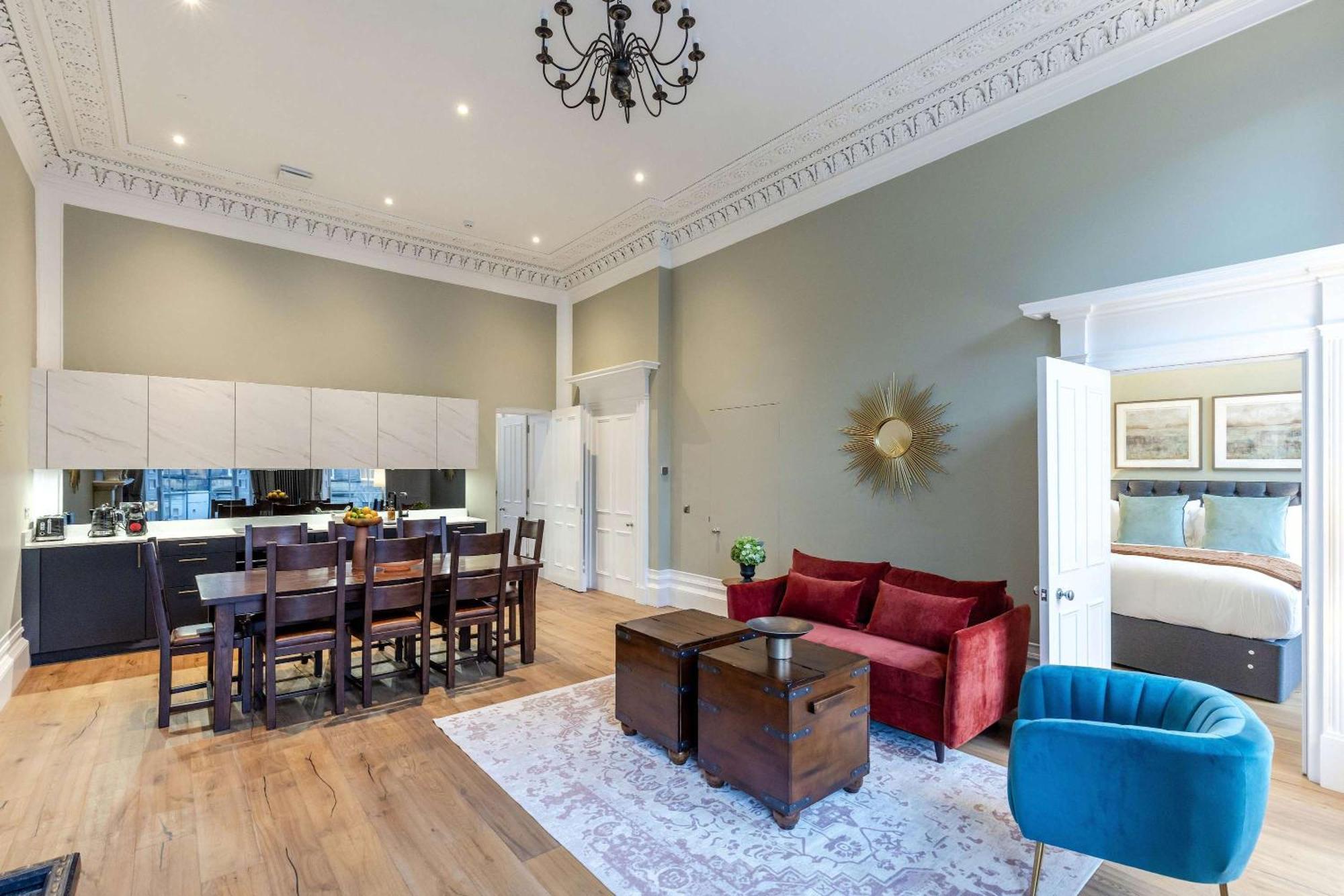 Dragon Suites Luxury Apartments At 9 Albyn Place Edinburgh Ngoại thất bức ảnh