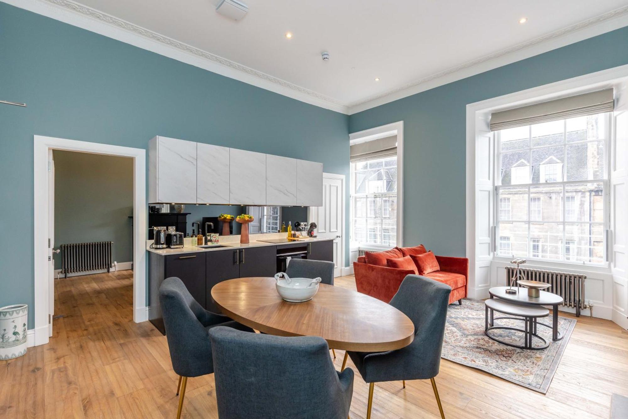 Dragon Suites Luxury Apartments At 9 Albyn Place Edinburgh Ngoại thất bức ảnh