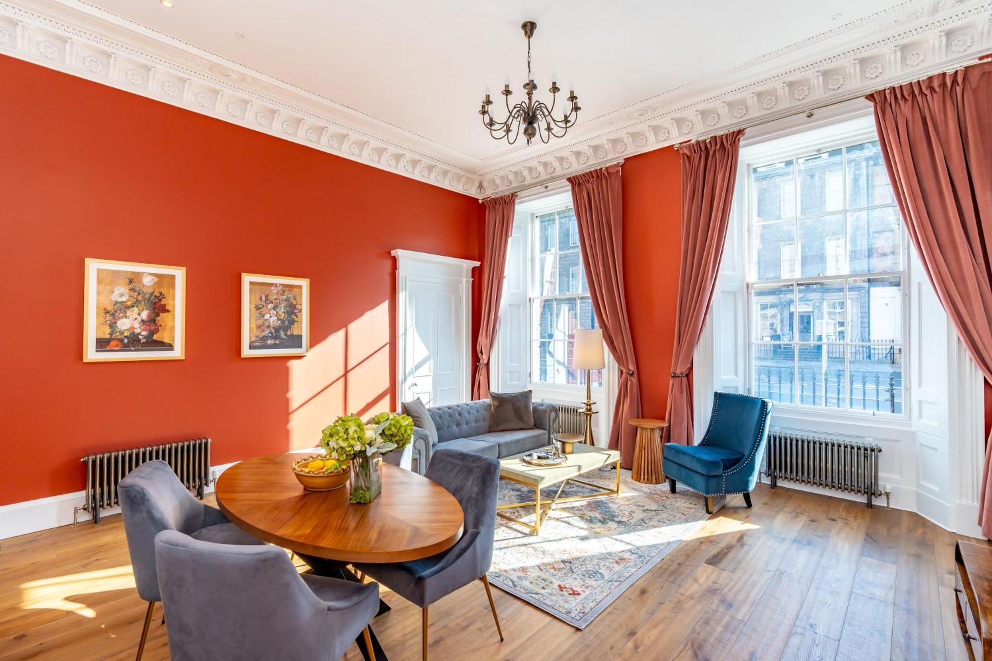 Dragon Suites Luxury Apartments At 9 Albyn Place Edinburgh Ngoại thất bức ảnh