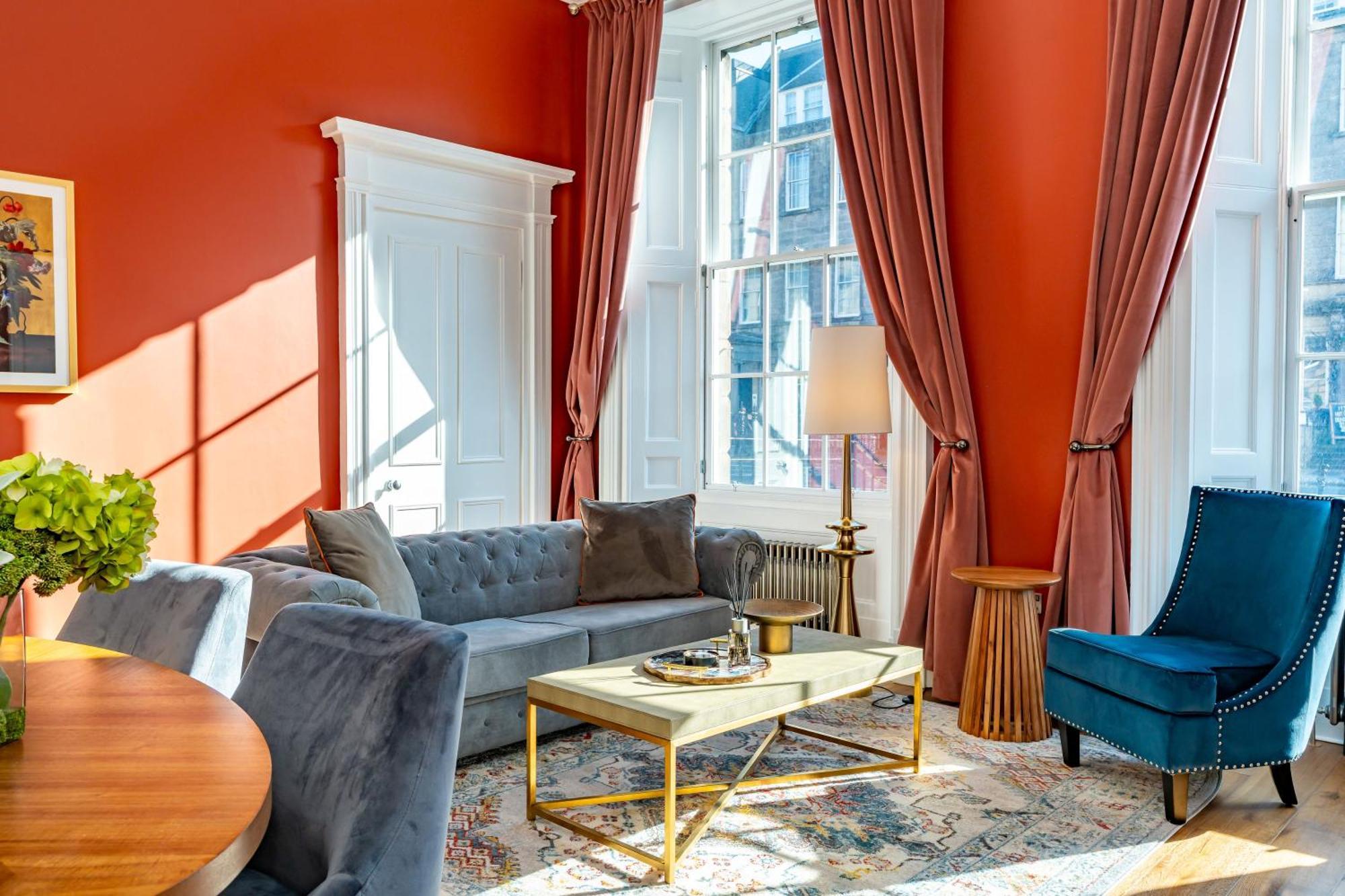 Dragon Suites Luxury Apartments At 9 Albyn Place Edinburgh Ngoại thất bức ảnh