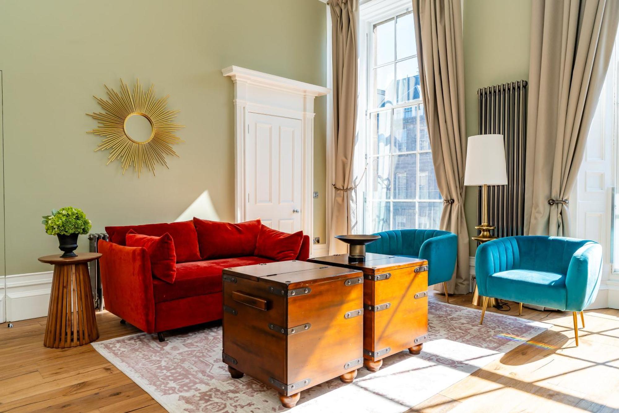 Dragon Suites Luxury Apartments At 9 Albyn Place Edinburgh Ngoại thất bức ảnh
